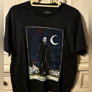 Ghostface Black Tarot T-Shirt. Size M. New, never worn.